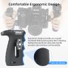 Nitze Ergonomic Side Handle with 1/4 Screw and Detachable Locating Pins, Up/Down and Left/Right Adjustable, Rubberized Aluminum Locating Side Handle - PA29D view 3