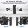 Nitze Ergonomic Side Handle with 1/4 Screw and Detachable Locating Pins, Up/Down and Left/Right Adjustable, Rubberized Aluminum Locating Side Handle - PA29D view 4