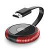 TIMBOOTECH Wireless HDMI Transmitter Red, 1 Receiver Can be Paired with 8 Transmitters, Compatiable with DV, Cable Box, Laptop, PC, Only TX view 1