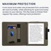 kwmobile Case Compatible with Amazon Kindle Oasis 10. Generation Case - Cover for eReader with Magnetic Closure - Grey view 3