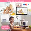Digital Camera, Kids Camera with 32GB Card FHD 1080P 44MP Vlogging LCD Screen 16X Zoom Compact Portable Mini Rechargeable Gifts for Students Teens Adults Girls Boys-Black, (DC403Black) view 4