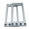 JMT 2.5 Inch Hard Disk Bracket PC SSD HDD Cage with Multi Layer Box Stacking External HD Cabinet Docking Station Base SATA (Silver) view 1
