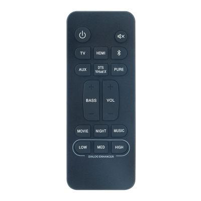 Allimity RC-1236 sub RC-1251 RC-1245 Replaced Remote Control Fit for Denon Sound Bar DHT-S216 DHT-S216H DHT-S517