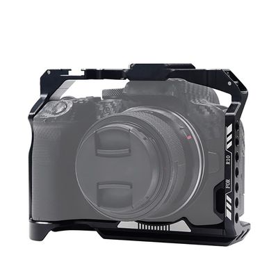 BGNing EOS R10 Camera Cage Aluminum Alloy DSLR Rig Stabilizer with Cold Shoe for EOS R10 Camera
