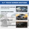 8.4" Uconnect Touch Screen Digitizer Compatible with Ram 1500 2500 3500 Chrysler Dodge Durango Challenger Grand Cherokee Wrangler 2017 2018 2019 2020 Radio Navigation Replace # LA084X01(SL)(01) view 2