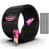 150FT Cat8 Outdoor Ethernet Cable, In-Ground, 26AWG Pure Copper Cat 8, Heavy Duty Direct Burial, LLDPE UV Jacket, Waterproof, 40Gbps 2000Mhz SFTP Patch Cord, POE, Network, Internet, with 25 Cable Ties view 1
