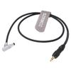 SZRMCC 3.5mm Audio Input Cable Right Angle 00B 5 Pin Male to 3.5mm Locking TRS for ARRI Alexa Mini/Z CAM E2 Camera view 1