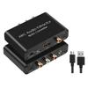 Pasotim Audio Converter ARC Audio Extractor -Compatible Optical SPDIF Coaxial to Analog 3.5mm Digital to Analog view 1