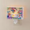 Fox Valley Traders Custom Superheros Children's Night Light, MDF Plastic - Measures 5 1/4" Long x 3 7/8" Wide x 1 3/4" High view 2