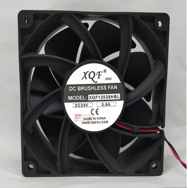 X12038D24HBL Fan for DC24V 0.6A 12CM Inverter Cooling Fan