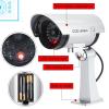 8 Pack Fake Security Cameras with Flashing LED for Home & Residential view 2