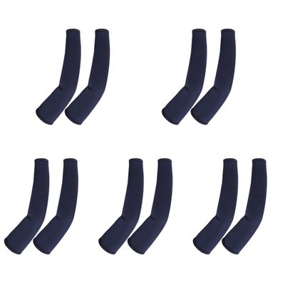 Beaupretty 5pairs Comfortable Sunproof Arm Sleeve for Breathable Cooling Protector for Outdoor Activities Suitable for Hiking Driving and Sports