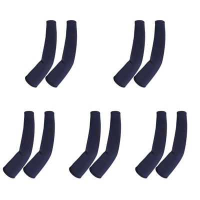 minkissy 5pairs Breathable Cooling Arm Sleeve for Women Uv Arm Covers for Outdoor Activities Cycling Fishing and More