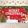 KatchOn, Merry Christmas Banner for Christmas Decorations - XtraLarge, 72x44 Inch | Xmas Backdrop for Holiday Party Decorations view 1