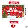 KatchOn, Merry Christmas Banner for Christmas Decorations - XtraLarge, 72x44 Inch | Xmas Backdrop for Holiday Party Decorations view 2