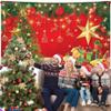 KatchOn, XtraLarge Christmas Banner - 72x44 Inch, Red, Cloth Fabric, Includes Red Ribbon Roll - 20 Feet, Perfect for Christmas Decorations & Photography view 4