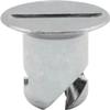 Allstar Performance ALL19274 19274 Quick Turn Fastener - Flush Head - Slotted - 7/16 x 0.750 in Body - Clear Anodized Aluminum - Set of 10 view 1