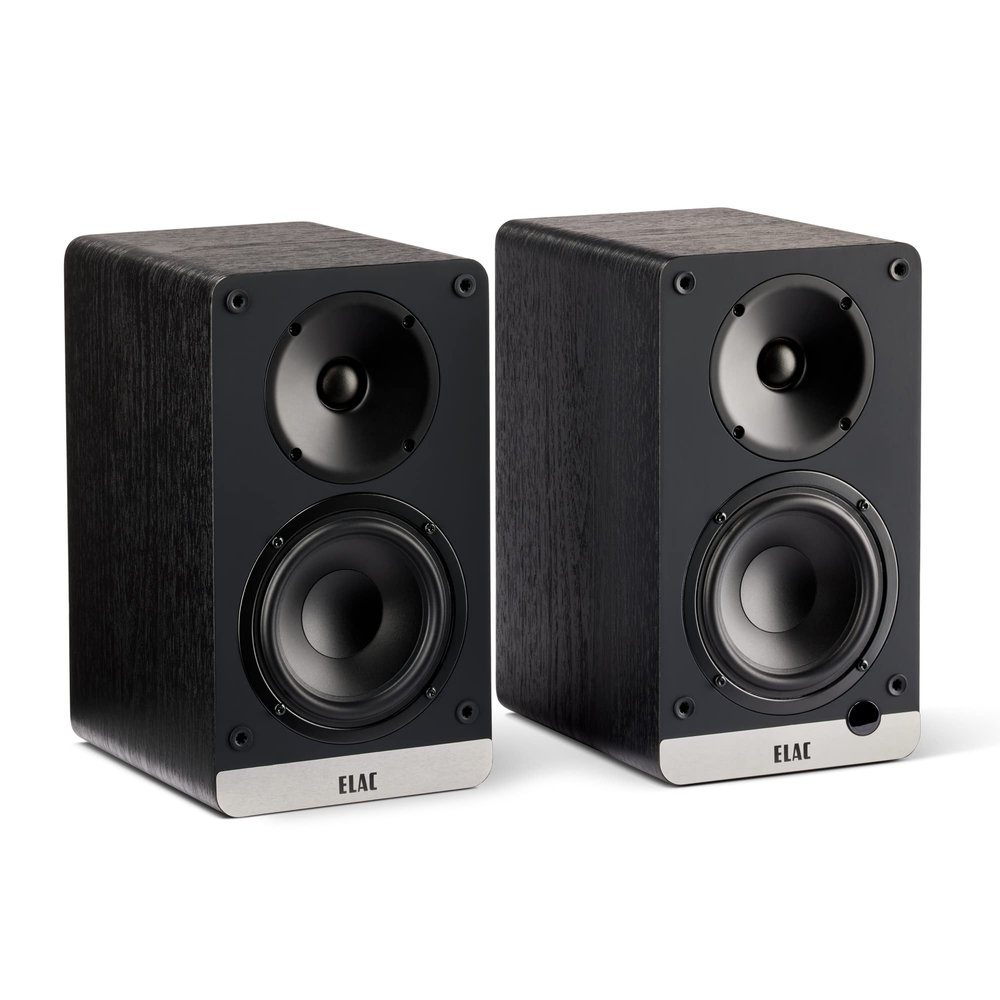ELAC Debut ConneX Powered Bookshelf Speakers with HDMI ARC (Black)