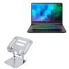 BoxWave Stand and Mount Compatible with Acer Predator Triton 300 (PT315-53) - Executive VersaView Laptop Stand, Ergonomic Adjustable Viewing Angle Metallic Riser - Metallic Silver view 1