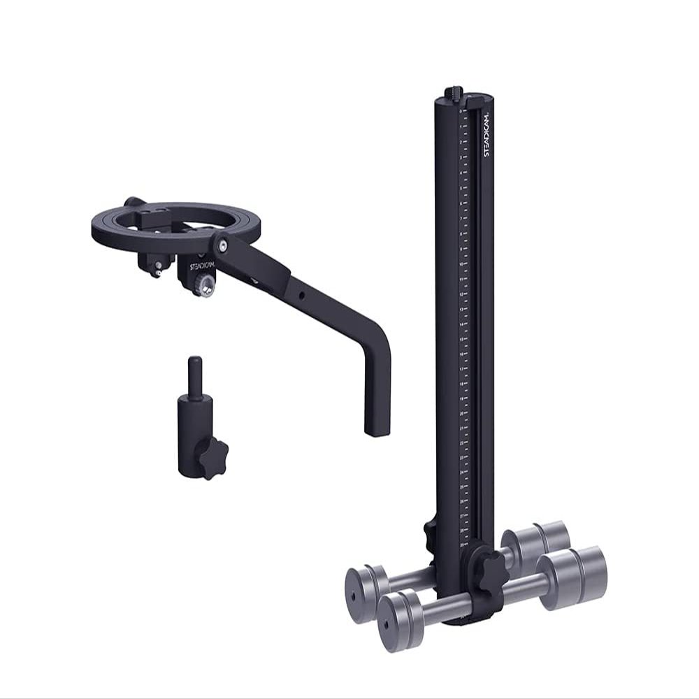 Tiffen Steadicam Steadimate-RS Gimbal, Base, and Balance Stud for DJI Ronin RS-2, RS-3, RS-3Pro, and RS4Pro (Black)