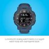 Garmin Instinct Crossover Solar, Hybrid Smartwatch, 45mm, Tidal Blue view 3