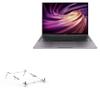 BoxWave Stand and Mount Compatible with Huawei MateBook X Pro (2020) - Pocket Aluminum Stand 3-in-1, Portable Multi Angle Viewing Riser - Metallic Silver view 1