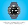 Garmin Instinct Crossover, Rugged Hybrid Smartwatch, Analog Hands and Digital Display, Blue Granite view 3