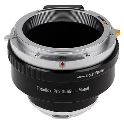 Fotodiox Pro Lens Mount Adapter Compatible with Fujica GL69 Mount Lens to [REDACTED] L-Mount Alliance Mirrorless Camera Systems