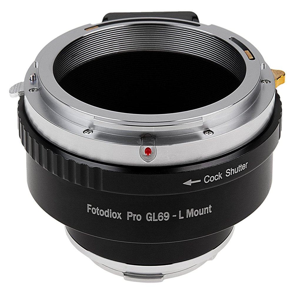 Fotodiox Pro Lens Mount Adapter Compatible with Fujica GL69 Mount Lens to [REDACTED] L-Mount Alliance Mirrorless Camera Systems
