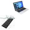 BoxWave Keyboard Compatible with Prestigio Smartbook 141 C6 - AquaProof USB Keyboard, Washable Waterproof Water Resistant - Jet Black view 1