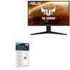BoxWave Screen Protector Compatible with ASUS TUF Gaming (VG279QL1A) - ClearTouch Crystal (2-Pack), HD Film Skin - Shields from Scratches view 1