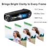 ORDRO EP6 Plus Head Mounted Camera 4K Video Camcorder, Wearable Video Camera UHD 1080P 60FPS Hands-Free Vlog Camera with WiFi APP Control, EIS 6.0 Anti-Shake, Smart Remote view 2