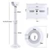 I Type Camera Hoisting Holder Stand, 40-80cm Retractable CCTV Security Camera Mount Bracket, Telescopic Adjustable Universal Camera Wall Ceiling Mounting Bracket for CCTV Security Camera view 2