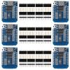 6 Pieces Development Board D1 MINI Type-C USB NodeMcu Mini Wireless D1 Module for ESP8266 ESP-12F 4M Bytes WLAN WiFi Internet Development Board Compatible with Arduino view 1