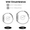 Gheper Bands Compatible with Fitbit Inspire 3 Smart Watch Band Replacement Wristband Strap Bracelet Silicone Accessory for Women Men S/L Size, Yellow/Lilac/Red view 4