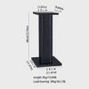 FACMAS Speaker Bracket/Speakers Holder Audio Rack Floor-Standing Wooden Rack Audio Rack Video Media Rack Audio Rack Surround Rack Speaker Bracket Heavy Duty Speaker Stand (Color : B) view 2