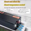 TOOJUN 1500W 12V/24V to 220V/110V Pure Sine Wave Car Power Inverter Converter USB Voltage Transformer with Remote Control and 2 AC Output Sockets,24V-220V view 4