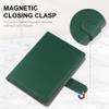 HoYiXi Universal Case Compatible with 6.8" Kindle Paperwhite/6" All-New Kindle 2022 & 2019/Kobo Clara HD/Kobo Clara 2E Leather Stand Cover for 6-6.8'' Pocketbook/Tolino E-Book Reader, Green view 4