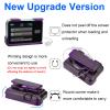 APDTEK Tandem Tslim X2 Pump Case Accessories Smooth Comfortable Flexible Safe Convenient Insulin Pump Holder 360 Rotating Sturdy Belt Clip for t:Slim/t:Slim G4 (Purple) view 3
