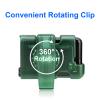 APDTEK Tandem Tslim X2 Pump Case Accessories Smooth Comfortable Flexible Safe Convenient Insulin Pump Holder 360 Rotating Sturdy Belt Clip for t:Slim/t:Slim G4 (Green) view 4