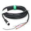 HangTon Cable for Cognex in-Sight 3800 9000 470 Microscan MV-4000 Sensor Camera, M12 A-Coded 12 Pin Female to Flying Lead 24V Power IO RS232 3m view 1
