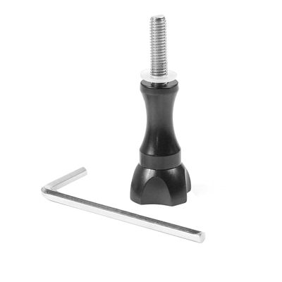 FEICHAO M5*18.5 Thumb Knob Screw L-Type 3.0 Wrench Reinforced Camera Screw Compatible with Hero 13 All Series Sports Camera Accessories (Black)
