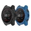 Case Compatible for Garmin Enduro 2/Tactix 7 Case Cover, TPU Bumper Shell Coverage Protector Anti-Scratch Frame for Garmin Enduro 2/Tactix 7 Smartwatch Accessories (Blue/Black) view 1