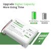 300-10186 battery for ADT Panel Battery Replacement Upgraded 8000mAh for ADT Command Smart Security Panel ADT5AIO-1 ADT5AIO-2 ADT5AIO-3 ADT7AIO-1 2X16 AIO ADT2X16AIO-1 ADT2X16AIO-2 Battery 3.7V 29.6Wh view 3