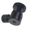 FEICHAO 360 Degree Rotation Mini Ball Head Mount 1/4" Hot Shoe Mount for DSLR Camera Tripod Light Bracket Accessories (Black) view 3