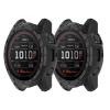 Case Compatible for Garmin Enduro 2/Tactix 7 Case Cover, TPU Bumper Shell Coverage Protector Anti-Scratch Frame for Garmin Enduro 2/Tactix 7 Smartwatch Accessories (2*Black) view 1