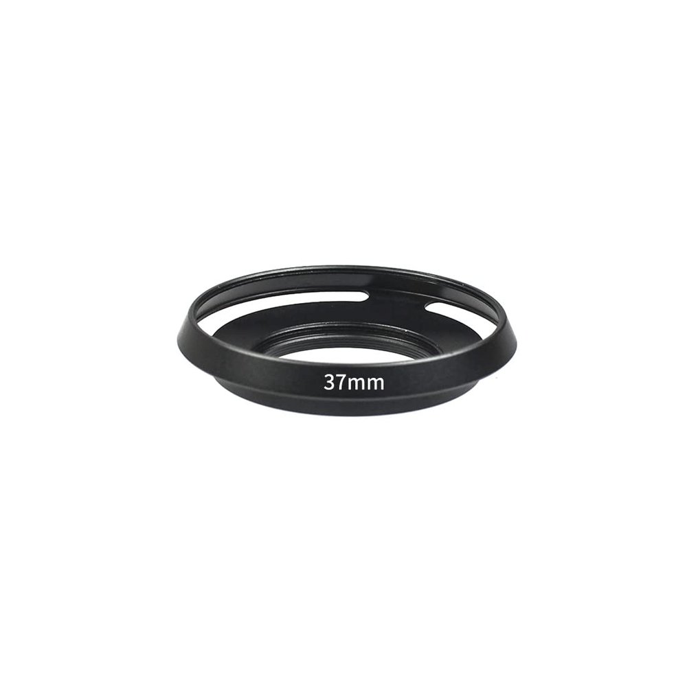 FEICHAO Wide Angle Camera Head Hood Non Hidden Angle Screw Hole Compatible with CaNon Nikon SONY Camera Head (37mm)