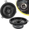 2 Pack Speaker Upgrade For 2007-2018 Jeep Wrangler JK JKU & Grand Cherokee, Commander, Liberty, Dodge Challenger, Durango, Dakota, Nitro, Chrysler 6.5 Inch 2-Way Car Audio Speaker Replace OEM 77KICK10 view 1