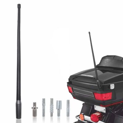 Anina 1-Pack 13 Inch Antenna Mast for 1998-2022 Harley Davidson Motorcycle Aerial Antenna for FM/AM Radio Signal Reception Car Wash Proof - Durable Flexible Rubber