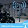 Anina 1-Pack 13 Inch Antenna Mast for 1998-2022 Harley Davidson Motorcycle Aerial Antenna for FM/AM Radio Signal Reception Car Wash Proof - Durable Flexible Rubber view 3